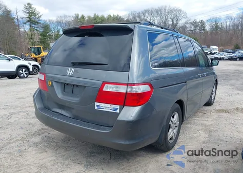 2007 Honda Odyssey Ex-L from USA, damaged, VIN 5FNRL38637B421070